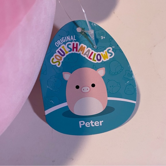 Squishmallows Peter the pig NWT 8” high - Picture 2 of 6